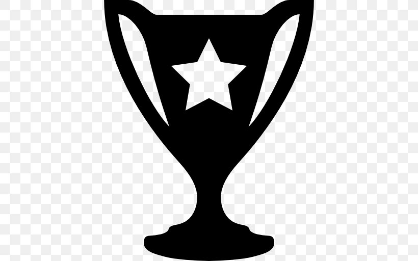Trophy Award Silhouette Clip Art, PNG, 512x512px, Trophy, Award, Black And White, Cup, Drinkware Download Free