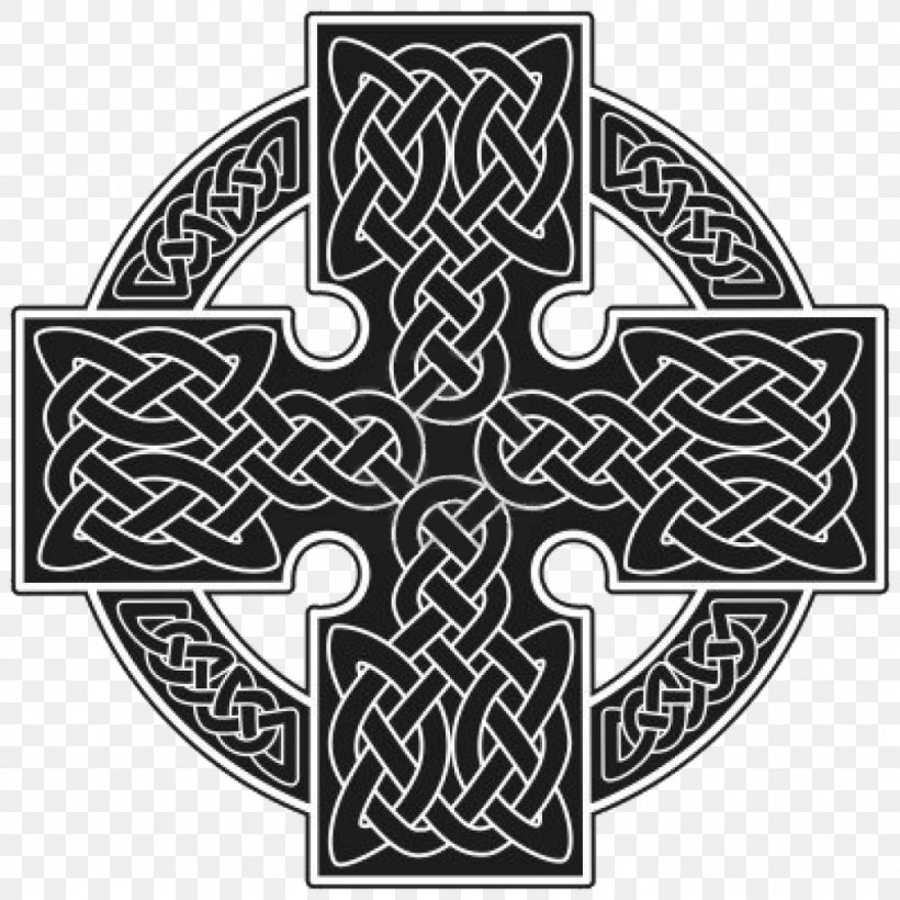Celtic Cross Celts Symbol, PNG, 1024x1024px, Cross, Black And White, Celtic Cross, Celtic Mythology, Celts Download Free