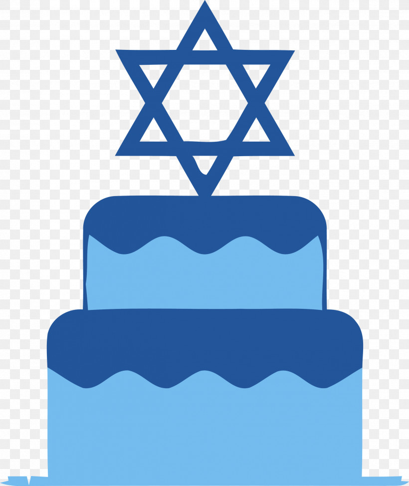 Happy Hanukkah, PNG, 2524x3000px, Happy Hanukkah, Baked Goods, Blue, Cake, Electric Blue Download Free