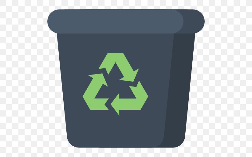 Recycling Symbol Rubbish Bins & Waste Paper Baskets, PNG, 512x512px, Recycling Symbol, Brand, Electronic Waste, Green, Logo Download Free
