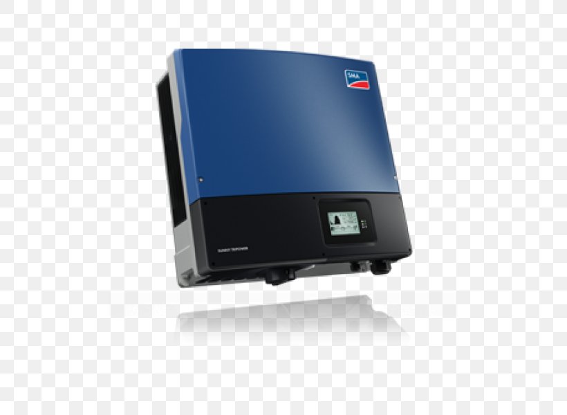 SMA Solar Technology Solar Inverter Power Inverters Solar Power Photovoltaic System, PNG, 600x600px, Sma Solar Technology, Electrical Grid, Electronic Device, Electronics, Electronics Accessory Download Free