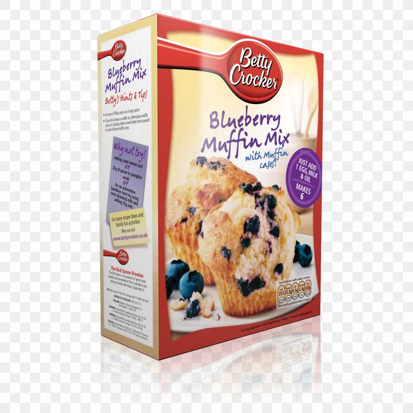 Breakfast Cereal Muffin Cupcake Chocolate Brownie Betty Crocker, PNG, 2500x2500px, Breakfast Cereal, American, Baking Mix, Betty Crocker, Breakfast Download Free
