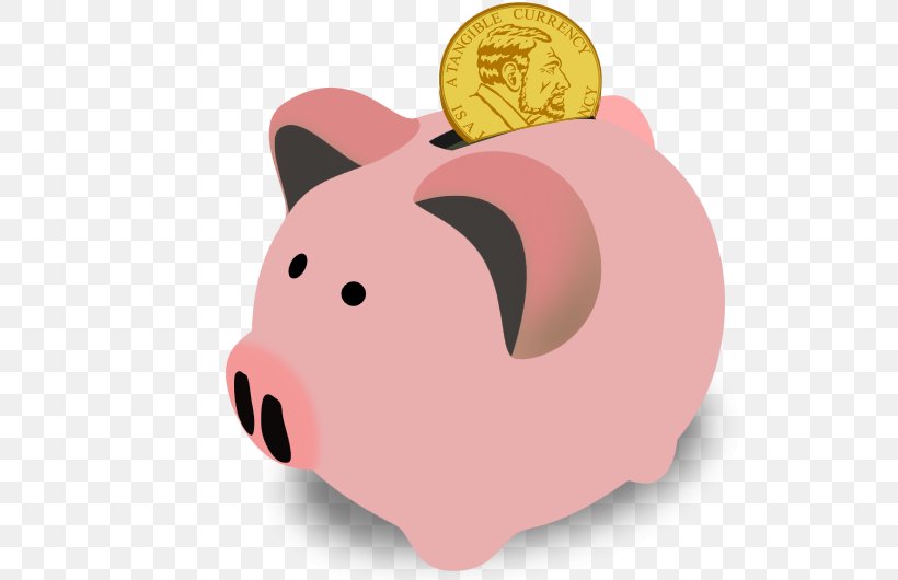 Clip Art Piggy Bank Vector Graphics Money, PNG, 539x530px, Piggy Bank, Bank, Coin, Demand Deposit, Domestic Pig Download Free