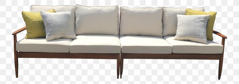 Loveseat Sofa Bed Couch Mid-century Modern Danish Modern, PNG, 3714x1314px, Loveseat, Armrest, Chair, Chairish, Coffee Table Download Free