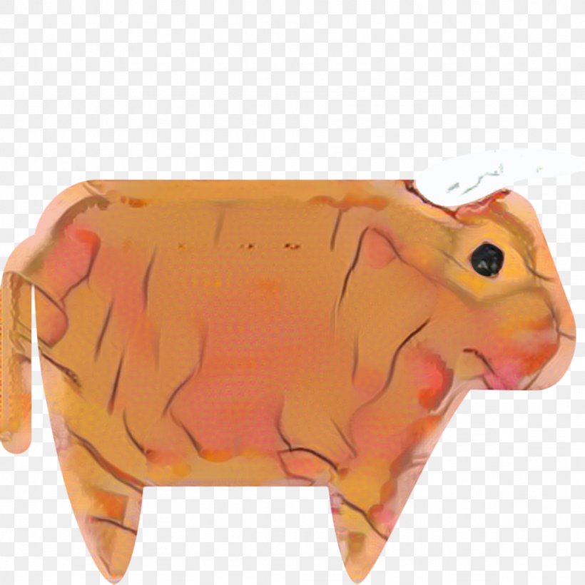 Pig Cartoon, PNG, 1024x1024px, Snout, Animal Figure, Fawn, Guinea Pig, Orange Download Free