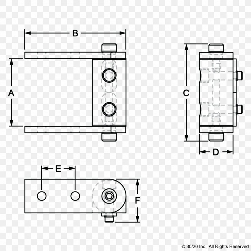 Right Angle 80/20 Perpendicular Technical Drawing, PNG, 1100x1100px, 8020, Area, Artwork, Auto Part, Black And White Download Free