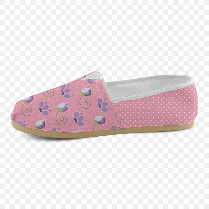 Slip-on Shoe Pink M Walking Pattern, PNG, 1000x1000px, Slipon Shoe, Footwear, Magenta, Outdoor Shoe, Pink Download Free