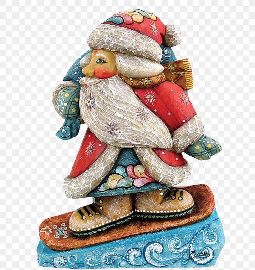 Ded Moroz Santa Claus Christmas Ornament Figurine, PNG, 845x895px, Ded Moroz, Christmas, Christmas Decoration, Christmas Ornament, Craft Download Free