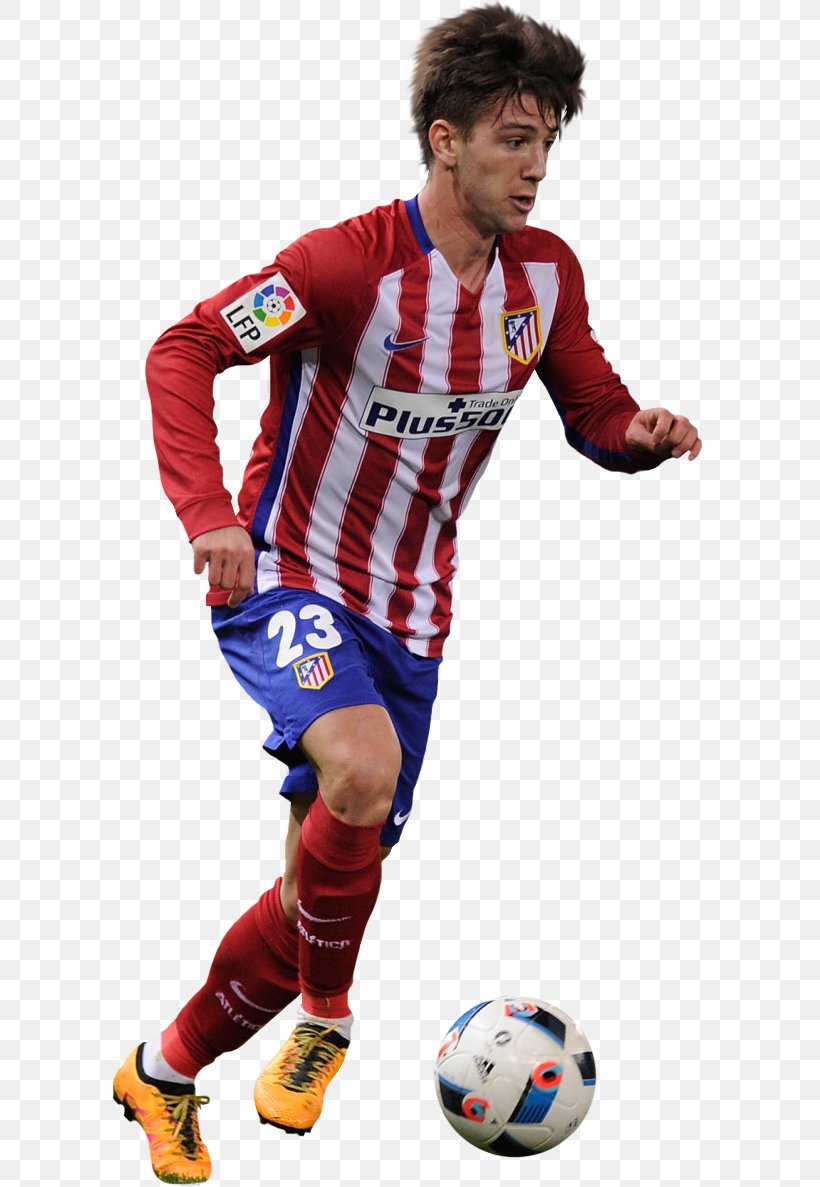 Luciano Vietto Atlético Madrid Team Sport Football Player, PNG, 597x1187px, Luciano Vietto, Antoine Griezmann, Atletico Madrid, Ball, Football Download Free