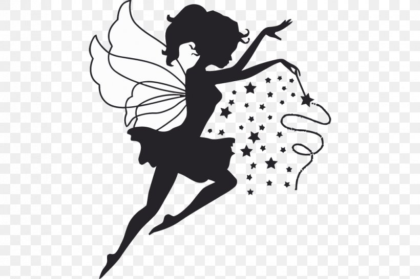 Tooth Fairy Wall Decal Fairy Godmother, PNG, 1020x680px, Watercolor, Cartoon, Flower, Frame, Heart Download Free