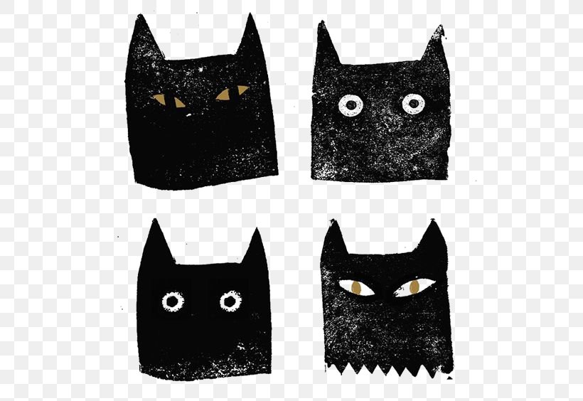Black Cat Pet Illustration, PNG, 564x564px, Cat, Black, Black Cat, Cat Like Mammal, Drawing Download Free