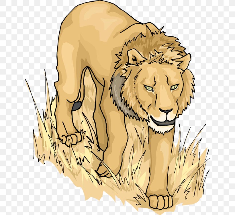Lion Animation Clip Art, PNG, 646x750px, Lion, Animation, Art, Big Cats, Carnivoran Download Free