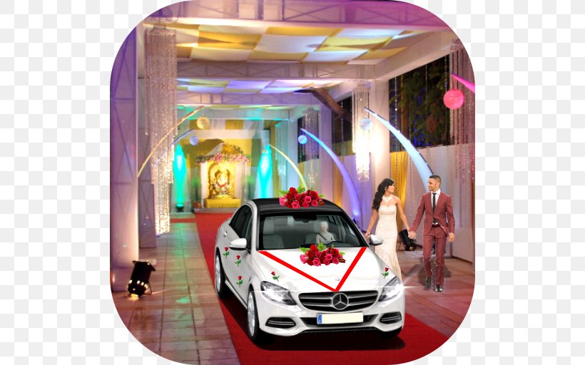 Bridal Wedding City Traffic Car Racer City Car Driving Luxury Vehicle, PNG, 512x512px, Car, Android, Automotive Design, Automotive Exterior, Brand Download Free
