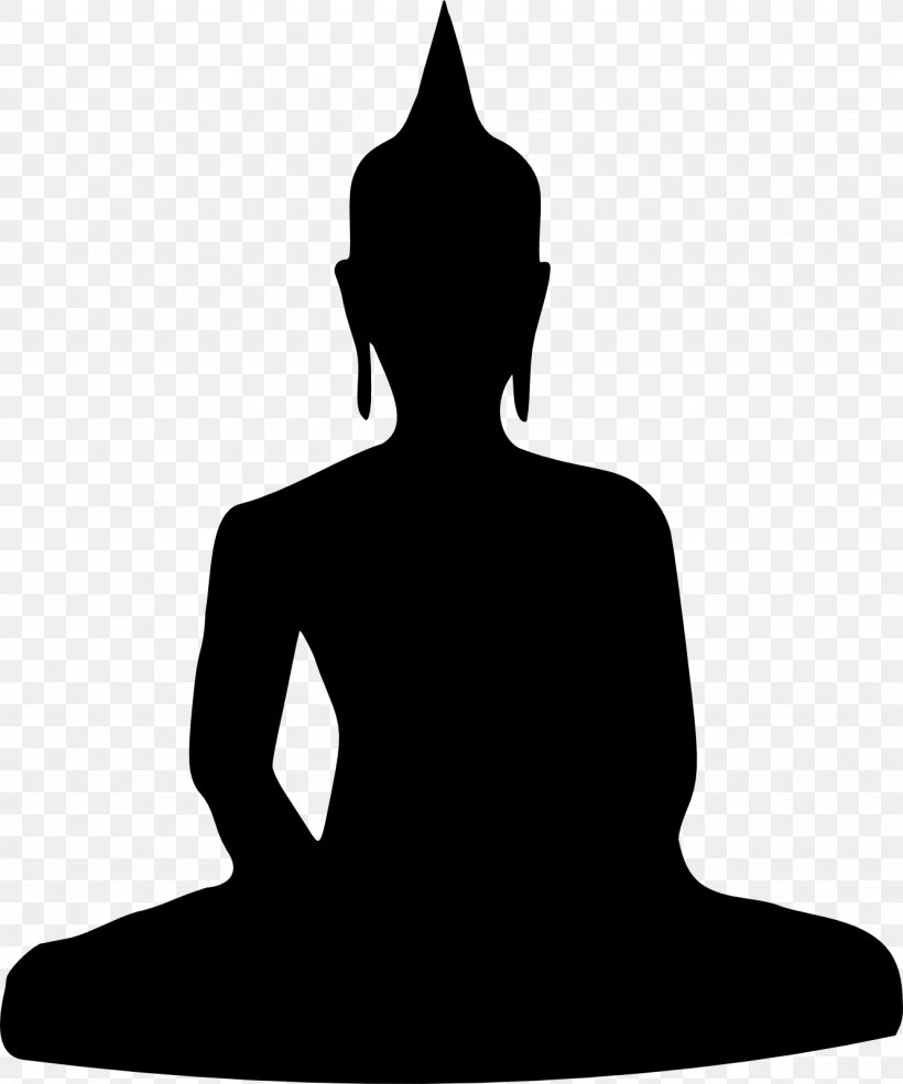 Buddhism Buddhist Meditation Golden Buddha Clip Art, PNG, 1331x1600px, Buddhism, Black And White, Buddha Images In Thailand, Buddhahood, Buddharupa Download Free