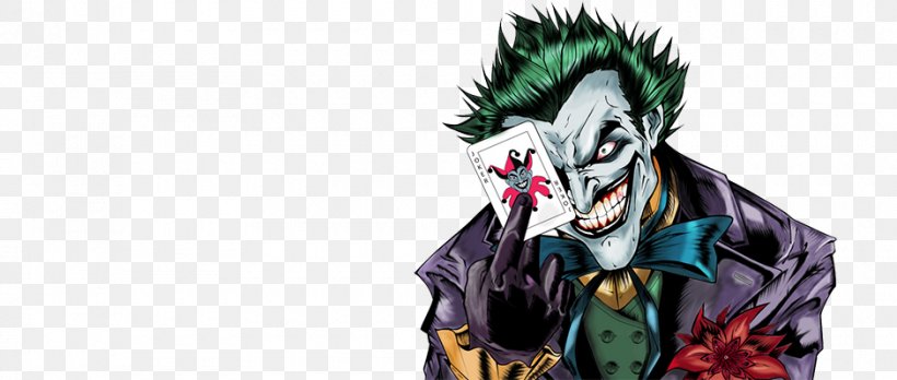 Joker Harley Quinn Video Game Playing Card, PNG, 940x400px, Joker, Art, Combat, Fictional Character, Film Download Free