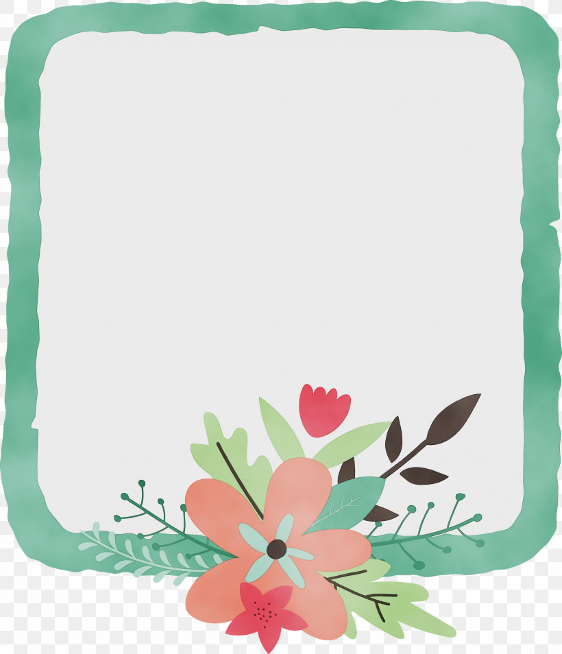 Floral Design, PNG, 2577x3000px, Flower Frame, Film Frame, Floral Design, Green, Leaf Download Free