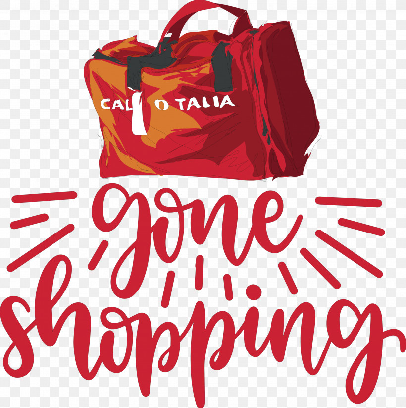 Gone Shopping Shopping, PNG, 2989x3000px, Shopping, Bag, Baggage, Handbag, Logo Download Free