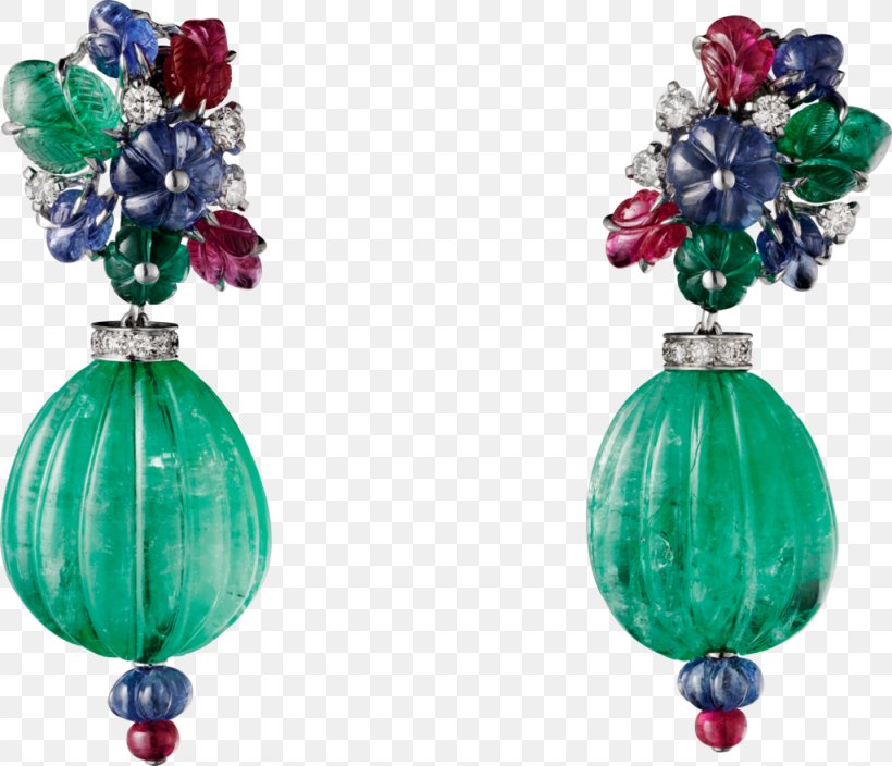 Emerald Earring Jewellery Cartier Sapphire, PNG, 1024x880px, Emerald, Bead, Body Jewelry, Bracelet, Brooch Download Free