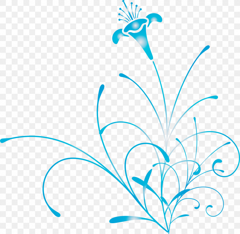 Leaf Aqua Turquoise Teal Line, PNG, 3000x2921px, Easter Flower, Aqua, Azure, Leaf, Line Download Free