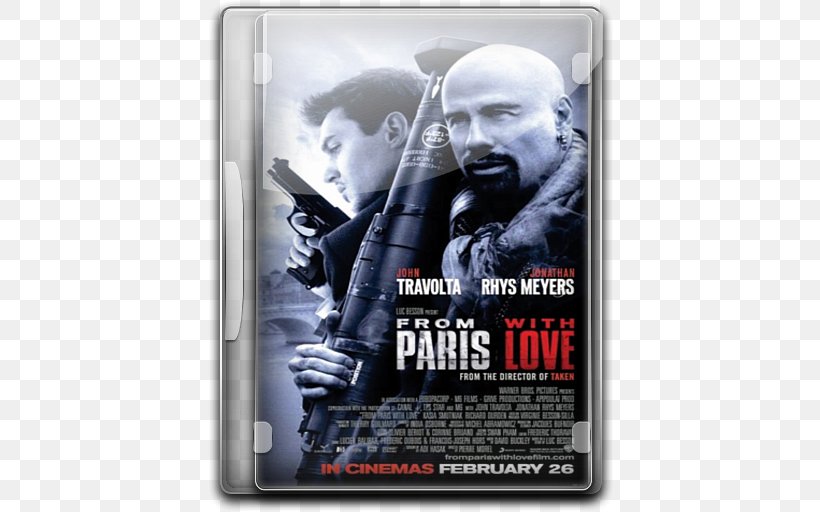 Paris Television Film James Reece Thriller, PNG, 512x512px, Paris, Action Film, Bodyguard, Film, John Travolta Download Free
