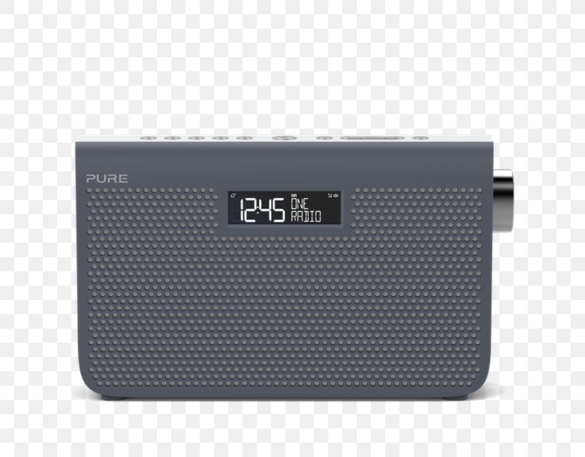 PURE FM/DAB/DAB + One Midi S3 Graphite PURE FM/DAB/DAB + One Midi 3S Audio PURE FM/DAB/DAB + One Maxi 3S Radio, PNG, 640x640px, Audio, Brand, Digital Data, Digital Radio, Electronic Device Download Free