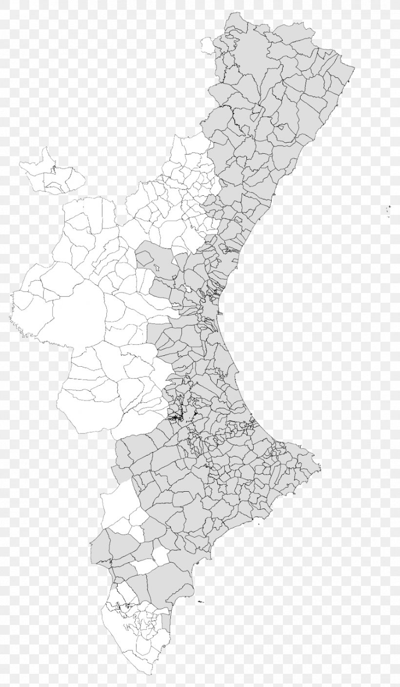 Castelló De La Plana Riba-roja De Túria PSPV-PSOE Partido Socialista Obrero Español L'Alcora Map, PNG, 932x1600px, Map, Area, Black And White, Blank Map, Drawing Download Free