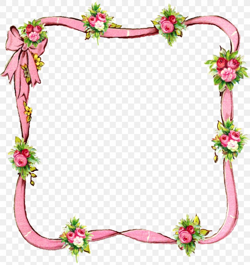 Pink Flower Frame, PNG, 1162x1233px, Borders And Frames, Decorative Borders, Flower, Heart, Interior Design Download Free