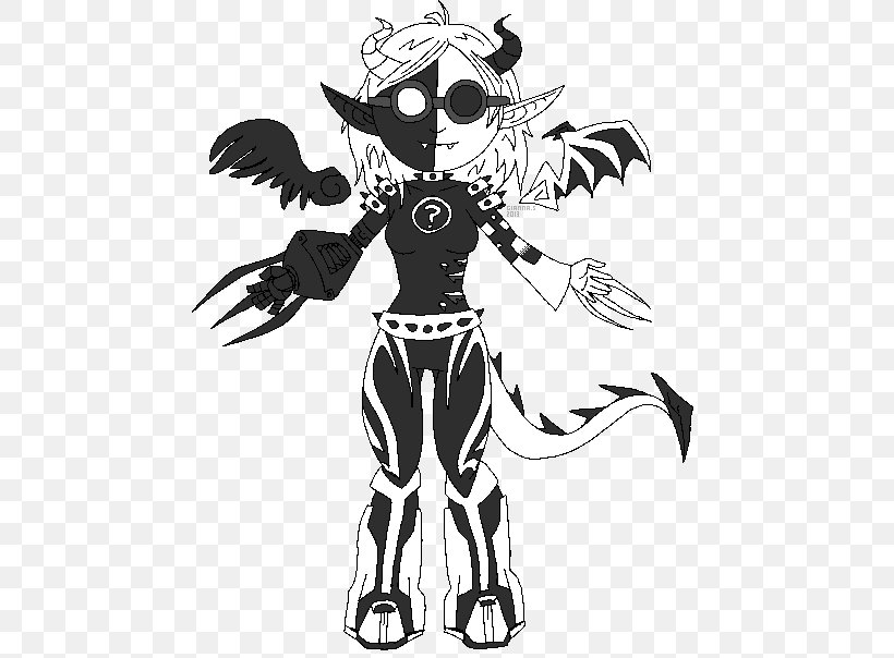 Demon Horse Costume Design Visual Arts Sketch, PNG, 478x604px, Demon, Art, Black, Black And White, Black M Download Free