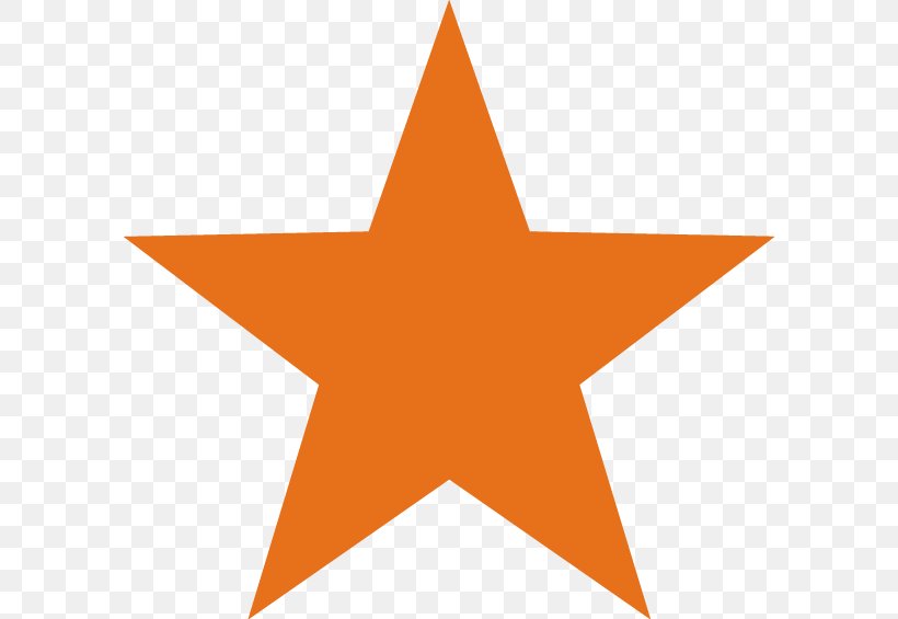 Five-pointed Star Star Polygons In Art And Culture Red Star Pentagram, PNG, 594x565px, Fivepointed Star, Military, Nebula, Orange, Pentagram Download Free