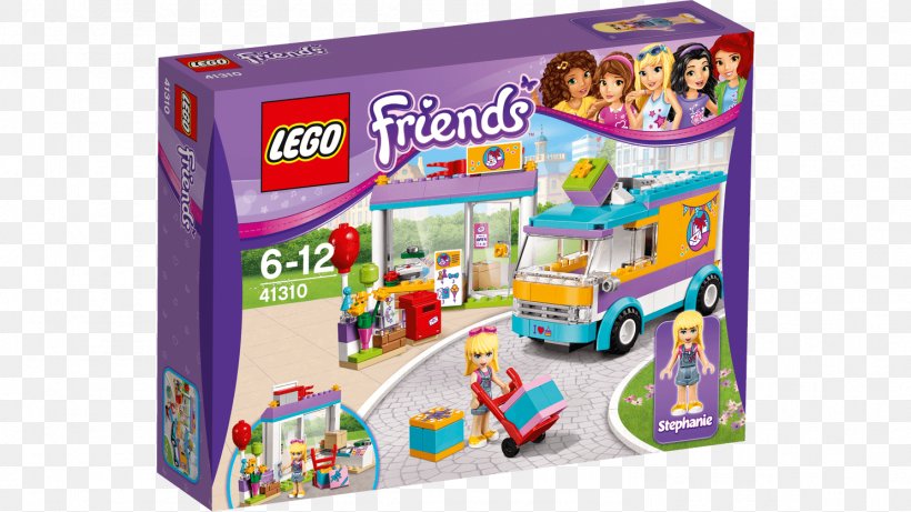 LEGO Friends LEGO 41310 Friends Heartlake Gift Delivery LEGO 41314 Friends Stephanie's House Toy, PNG, 1488x837px, Lego Friends, Educational Toys, Gift, Lego, Lego Games Download Free