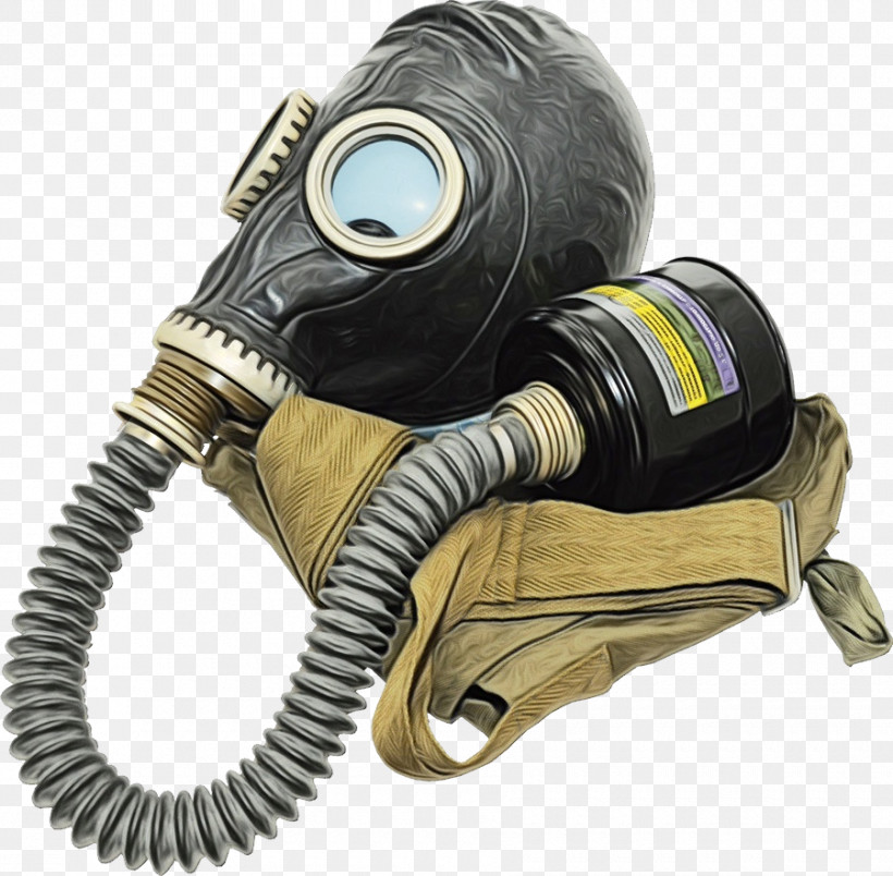 Mask Gas Mask Personal Protective Equipment Costume Oxygen Mask, PNG