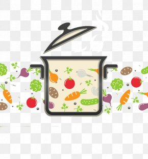 Vegetable Cooking Pot Stock Image - Menu Restaurant Bistro Clip Art PNG