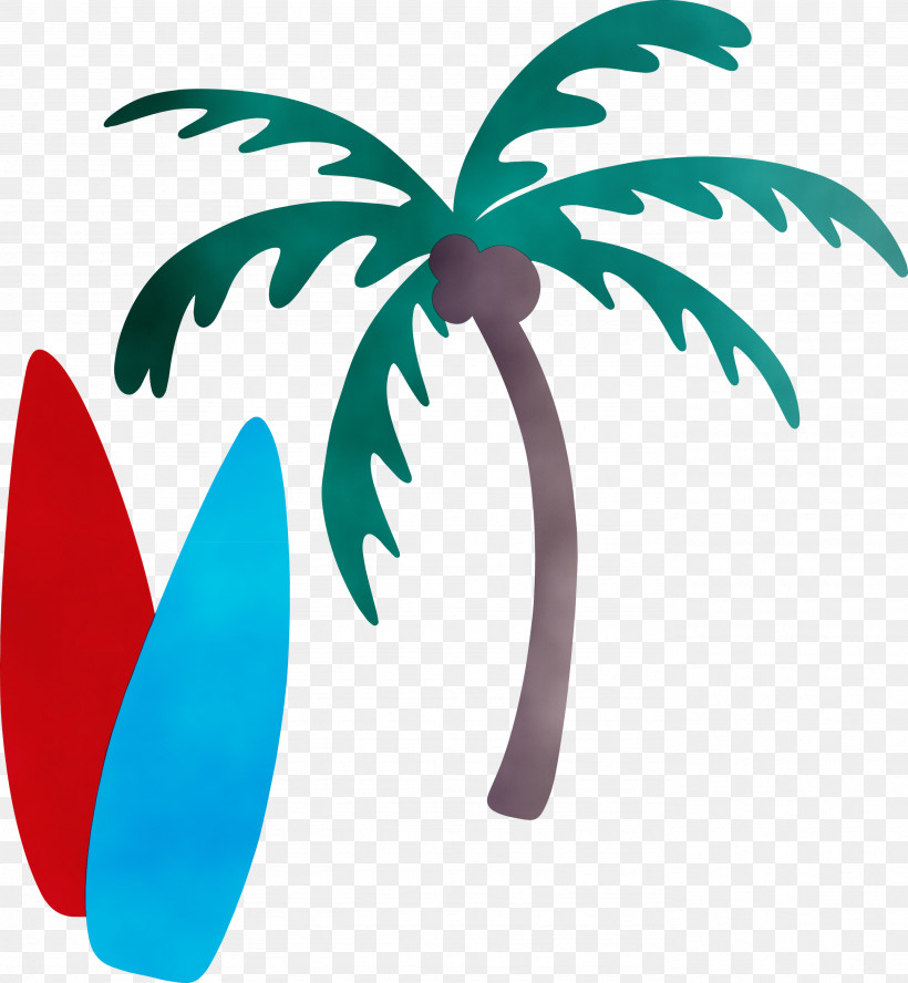 Palm Trees, PNG, 2769x3000px, Summer, Beach, Branch, Flower, Herbaceous Plant Download Free