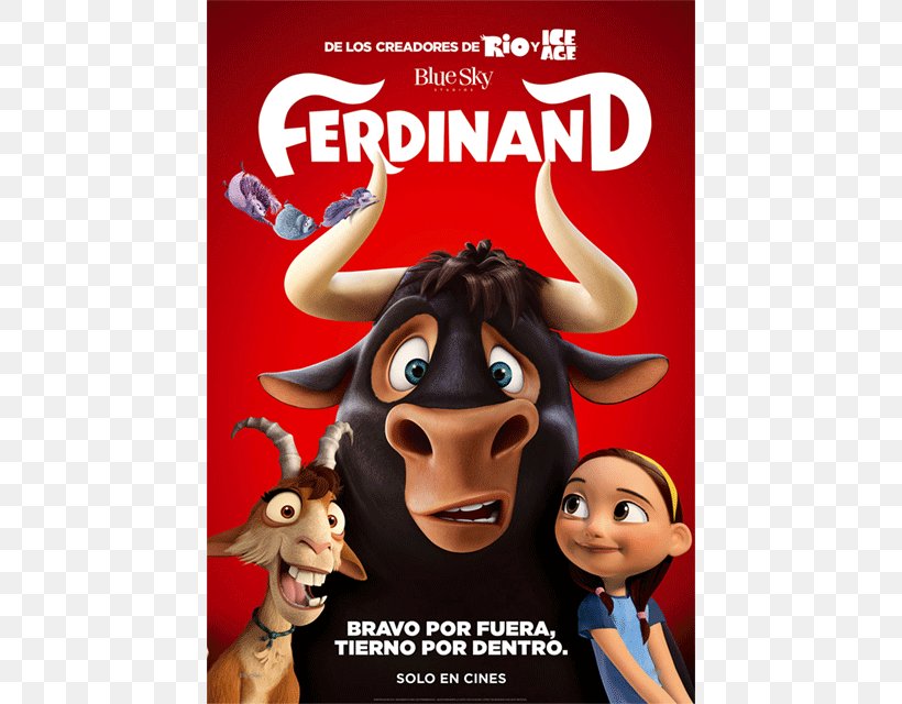 The Story Of Ferdinand Film Criticism Film Director, PNG, 640x640px, 20th Century Fox Animation, Ferdinand, Blue Sky Studios, Bobby Cannavale, Carlos Saldanha Download Free