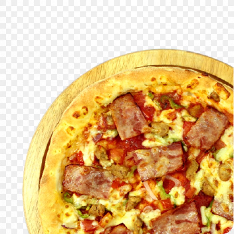 Pizza Bacon Cuisine Of The United States Cheese, PNG, 2362x2362px, Pizza, American Food, Bacon, Cheese, Cuisine Download Free