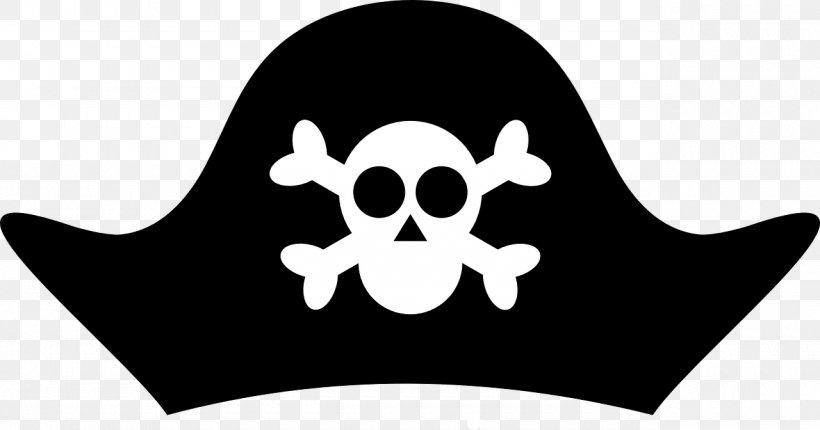Hat Piracy Tricorne Clip Art, PNG, 1280x672px, Hat, Black, Black And White, Cap, Clothing Download Free