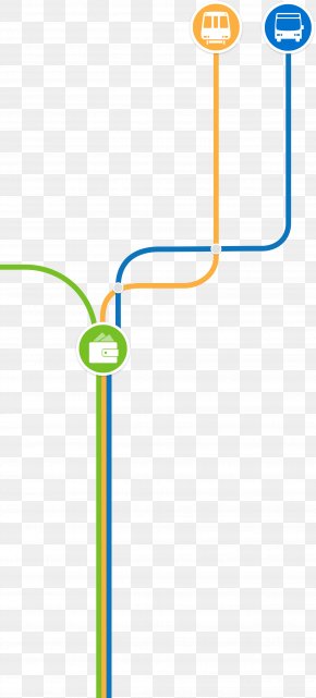 Bus Station - Line Point Angle Clip Art PNG