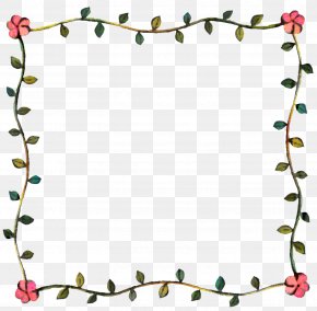 Rectangle Flower - Love Background Frame PNG
