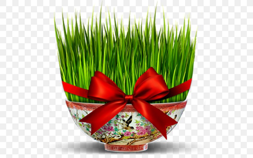 Nowruz Iran New Year Holiday Greetings, PNG, 512x512px, Nowruz, Farsi, Flowerpot, Grass, Grass Family Download Free
