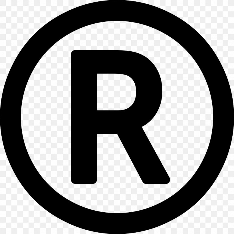 Registered Trademark Symbol, PNG, 980x980px, Registered Trademark Symbol, Area, Black And White, Brand, Character Download Free