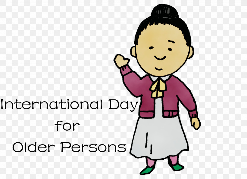Toddler M Toddler M Cartoon Happiness Character, PNG, 3000x2182px, International Day For Older Persons, Cartoon, Character, Happiness, Joint Download Free