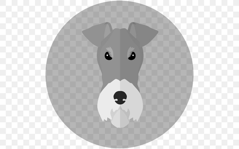 Dog Breed Puppy Fox Terrier Snout, PNG, 512x512px, Dog Breed, Breed, Carnivoran, Cartoon, Dog Download Free