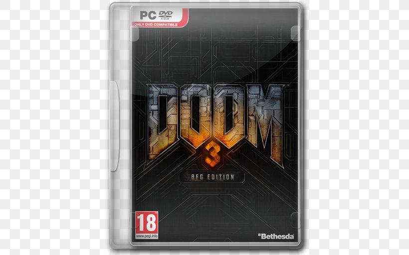 Doom 3: Resurrection Of Evil Doom 3: BFG Edition Xbox 360 PlayStation 3, PNG, 512x512px, Doom 3 Resurrection Of Evil, Bethesda Softworks, Bfg, Brand, Doom Download Free