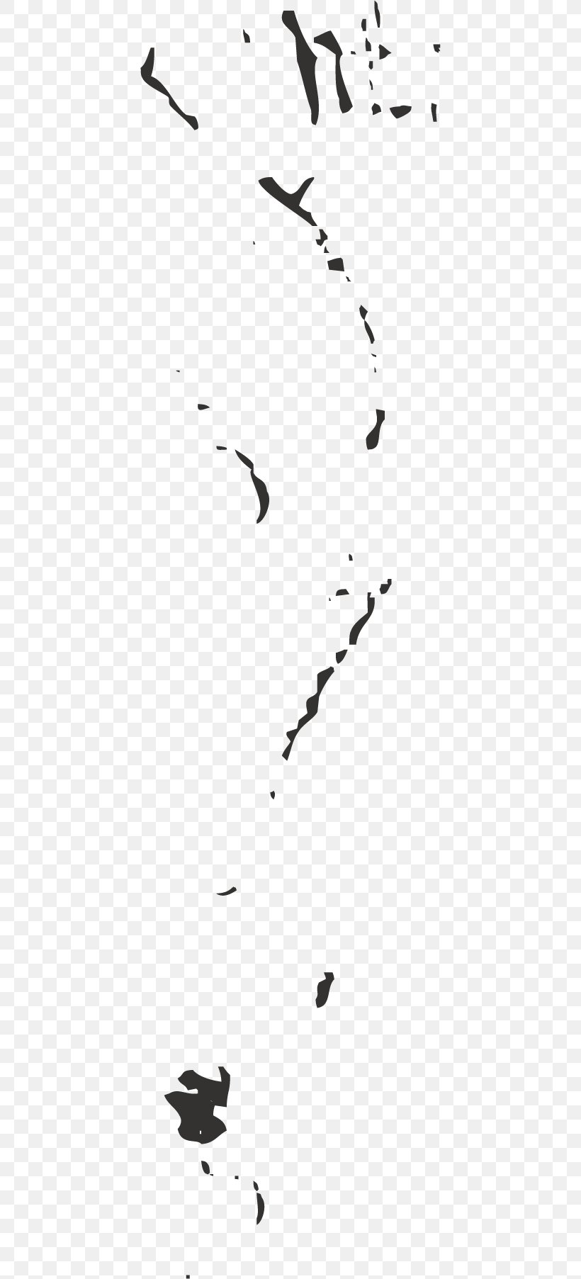 Line Point Drawing Angle Euclidean Vector, PNG, 424x1805px, Black And White, Area, Beak, Bird, Black Download Free