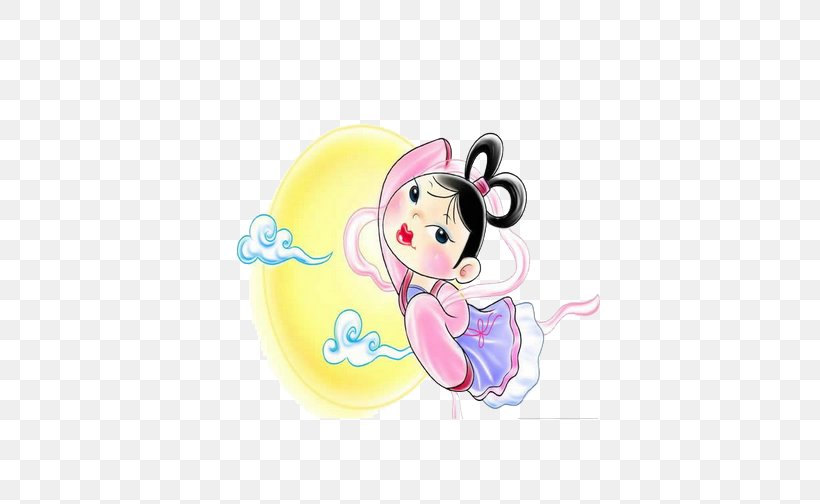 Mid-Autumn Festival Change Cartoon, PNG, 503x504px, Midautumn Festival, Cartoon, Change, Festival, Fictional Character Download Free
