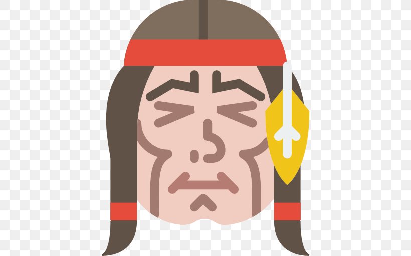 Native Americans In The United States Indigenous Peoples Of The Americas Clip Art, PNG, 512x512px, United States, Americans, Culture, Face, Forehead Download Free