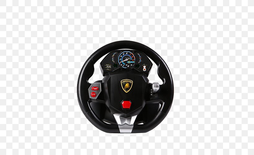 Radio-controlled Car Remote Control Lamborghini Aventador Steering Wheel, PNG, 500x500px, Car, Auto Part, Driving, Gauge, Hardware Download Free