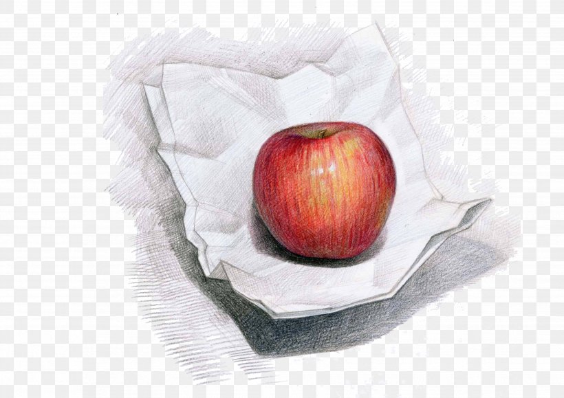 Apple Campus Colored Pencil Drawing Painting, PNG, 3508x2480px, Apple Campus, Apple, Art, Auglis, Cartoon Download Free
