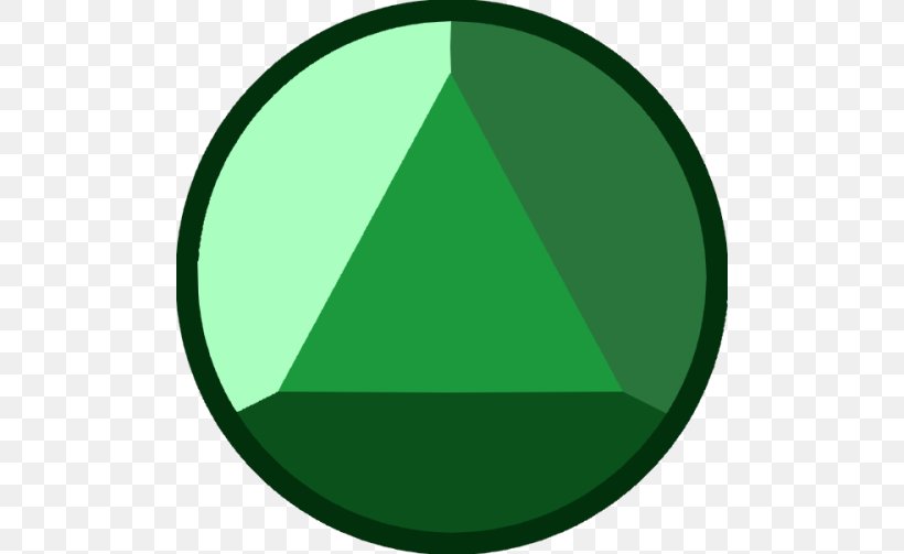 Circle Triangle Green, PNG, 500x503px, Green, Area, Grass, Oval, Symbol Download Free
