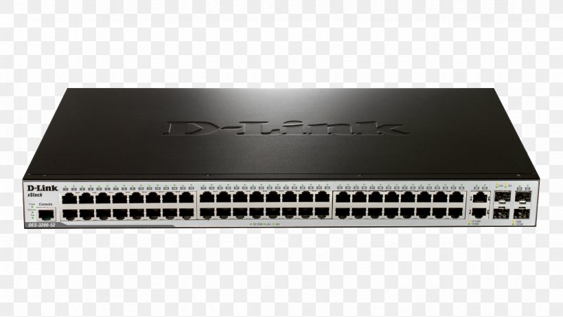 Gigabit Ethernet Network Switch D-Link Fast Ethernet Small Form-factor Pluggable Transceiver, PNG, 1664x936px, 10 Gigabit Ethernet, Gigabit Ethernet, Computer Networking, Dlink, Electronic Device Download Free